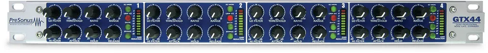 Studio One GTX44 Expander/Gate noise gate 4 canaux 1U
