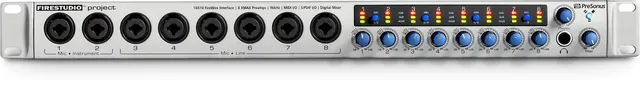 Studio One FireStudio Project Interface audio FireWire 8 préamplis