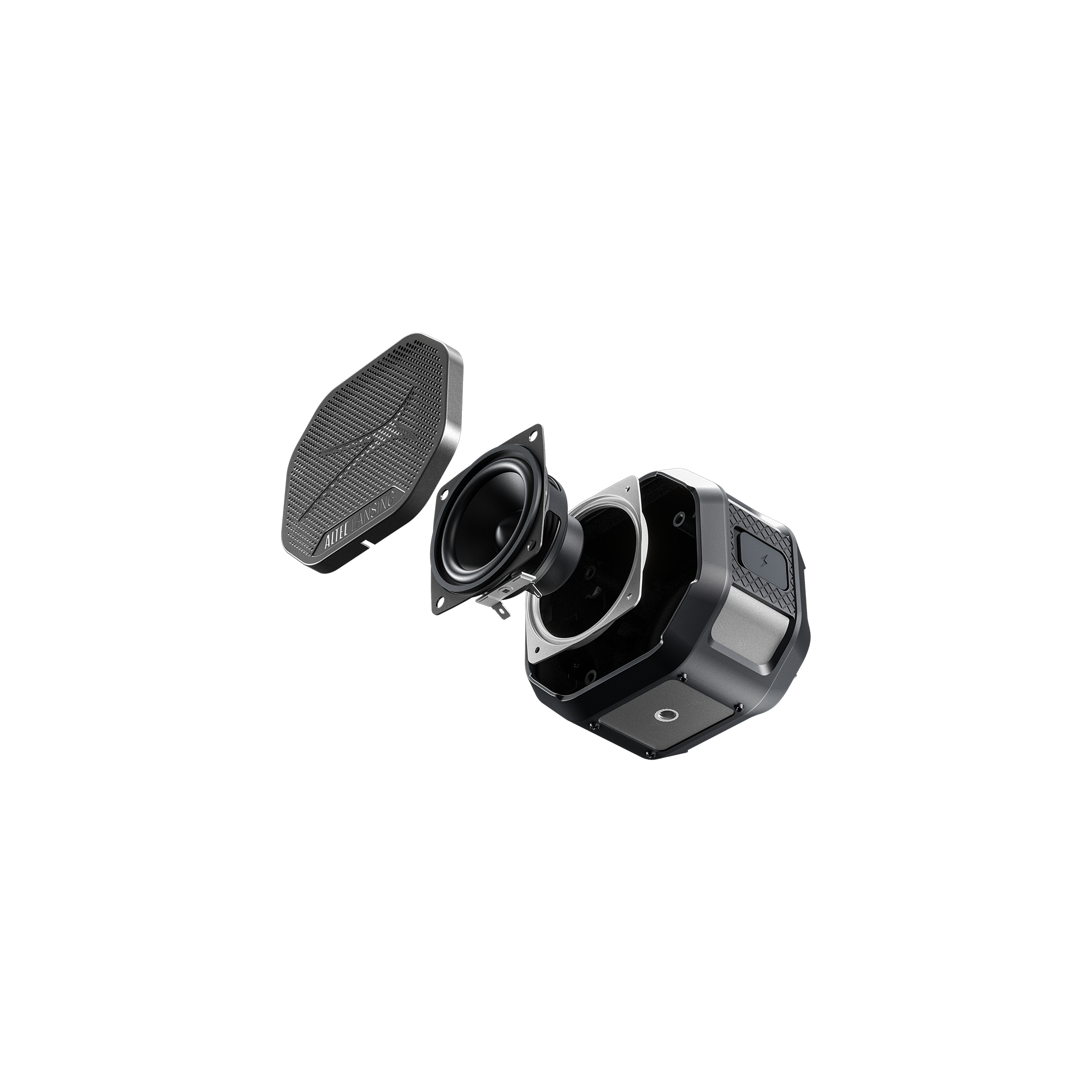 Altec Lansing HydraTrek enceinte Bluetooth Noir/Gris mini