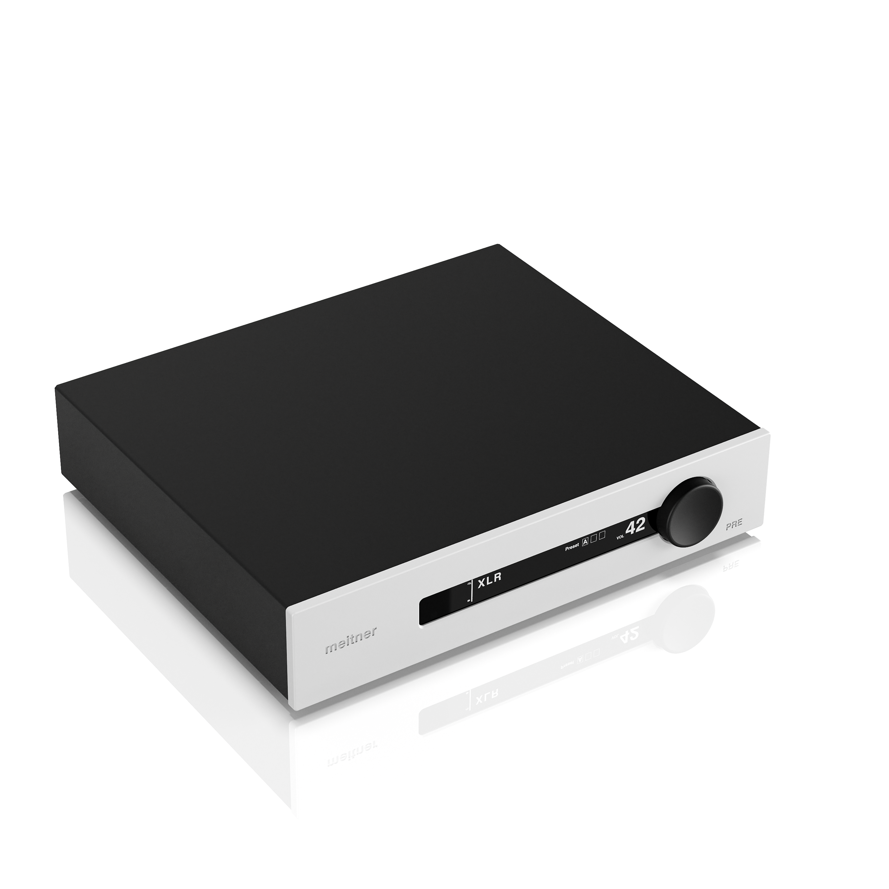 Meitner PRE préampli stéréo argent XLR RCA classe A