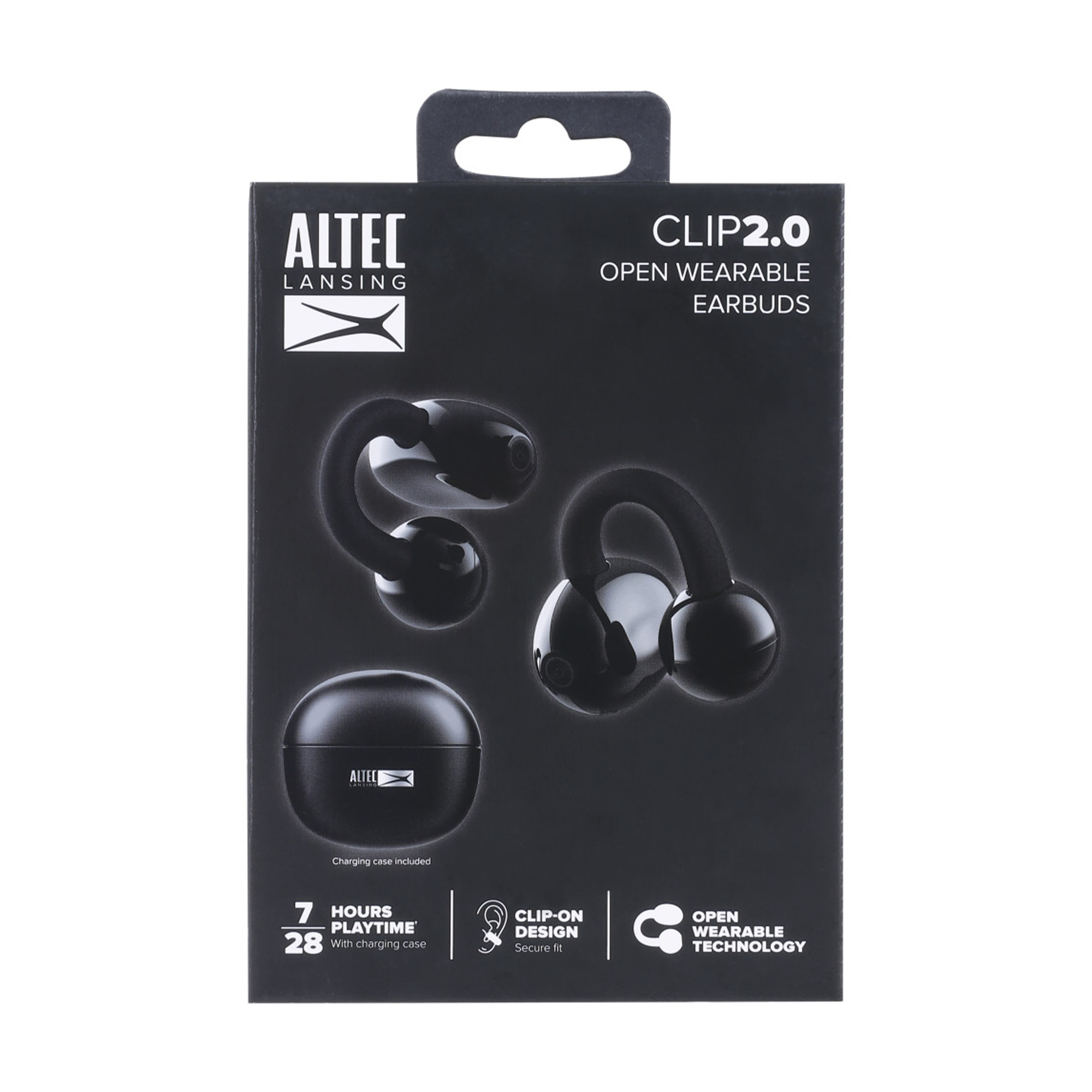 Altec Lansing CLIP 2.0 écouteurs open wearable noir