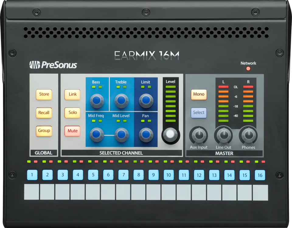 Studio One EarMix 16M mixeur retour personnel 16 canaux