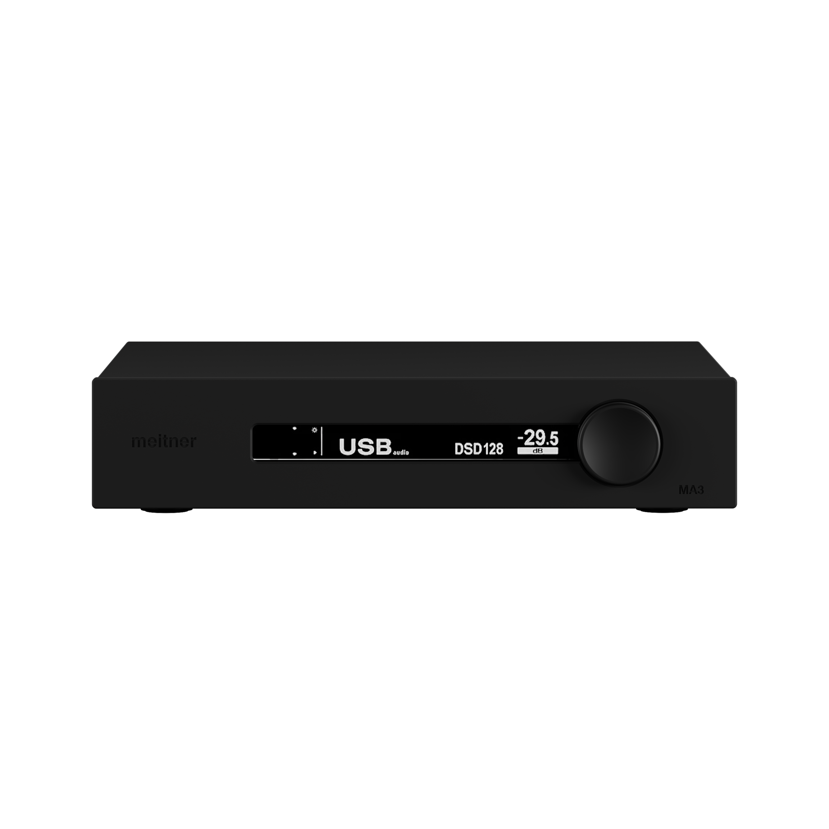 Meitner MA3 DAC streamer noir DSD MQA réseau