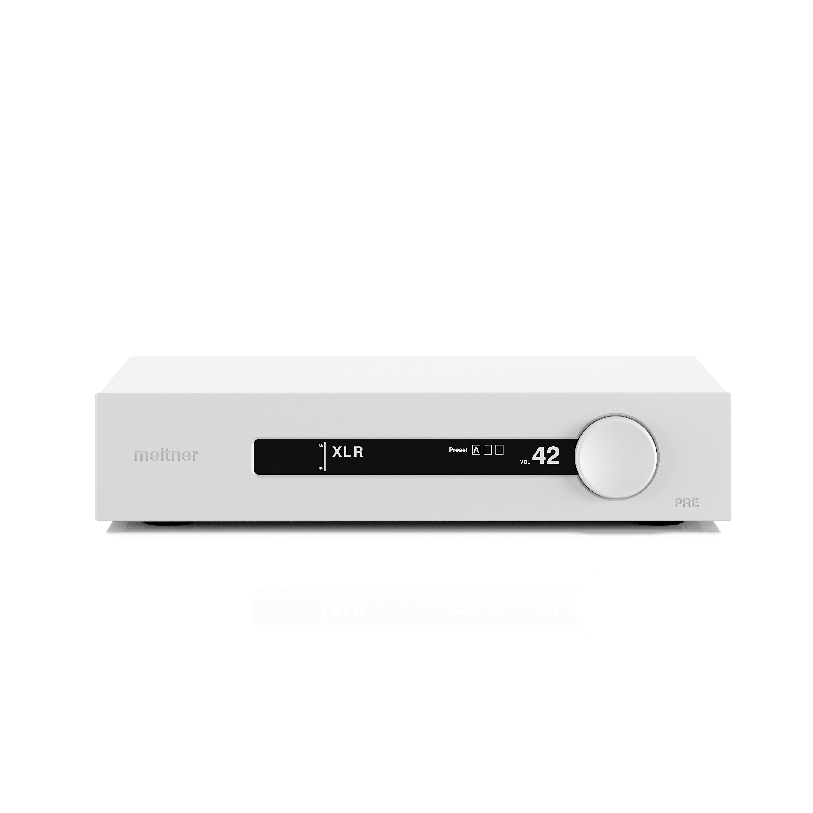 Meitner PRE SE préampli stéréo Silver Edition argent