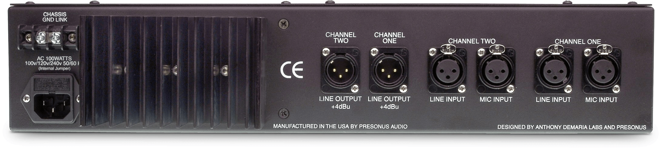 PreSonus ADL 600 préampli micro lampe 2 voies