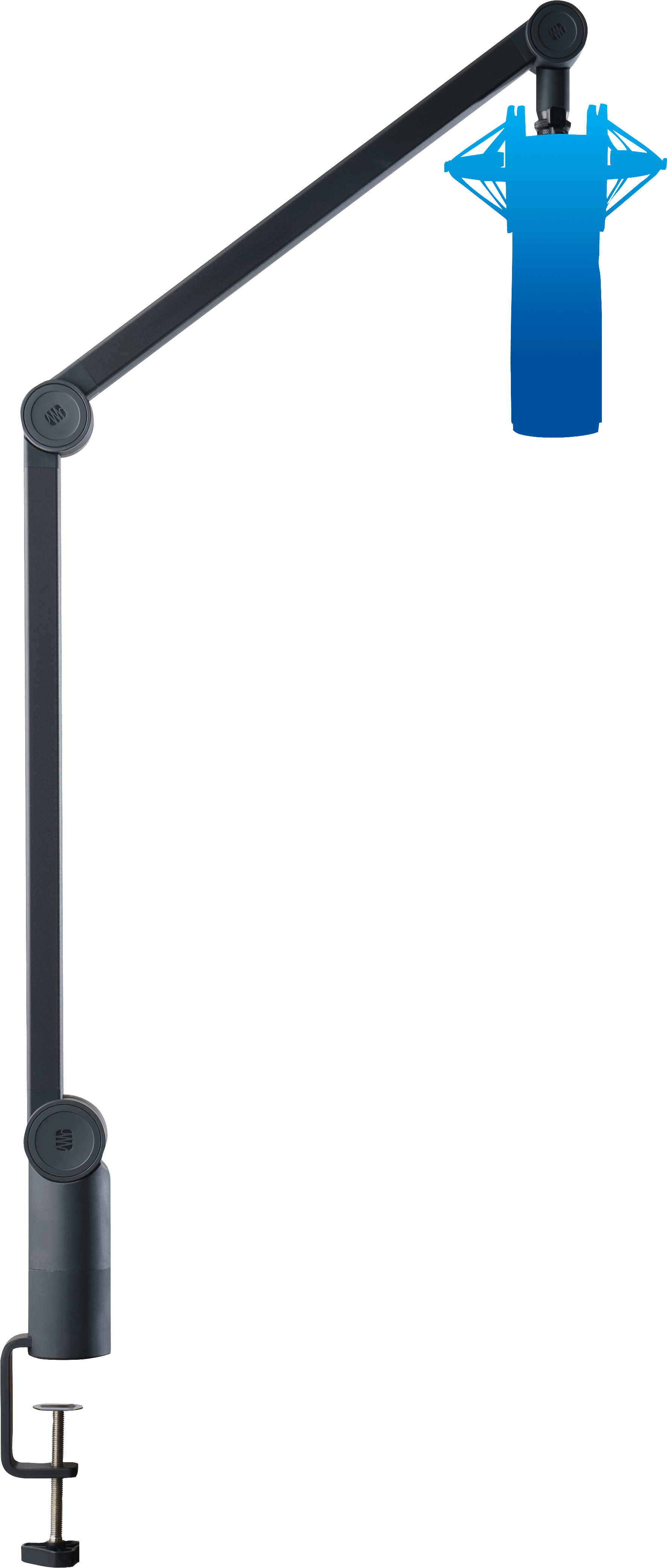 Studio One PBA-2 Bras Micro Broadcast Noir Articulé