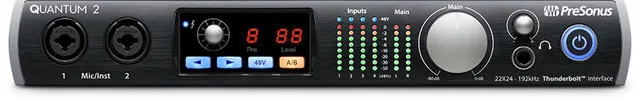Studio One Quantum 2 Interface Thunderbolt 24/192 ADAT
