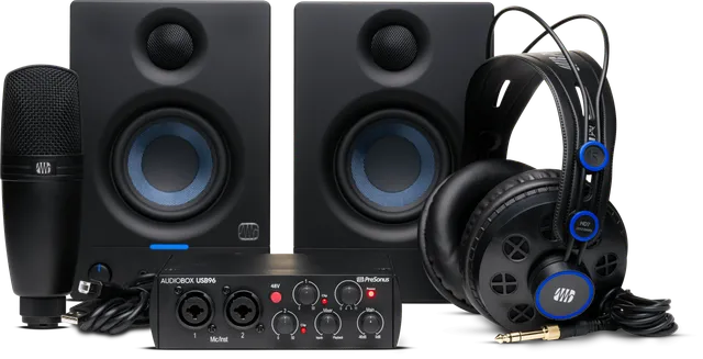 Studio One AudioBox USB 96 Complete Bundle pack studio complet