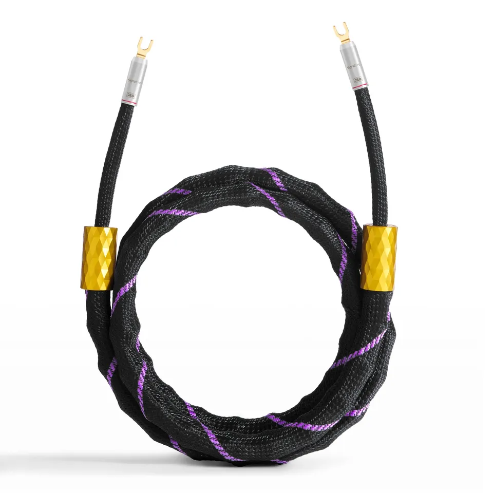 XLO Signature S35 câble enceinte 3 m banane argenté