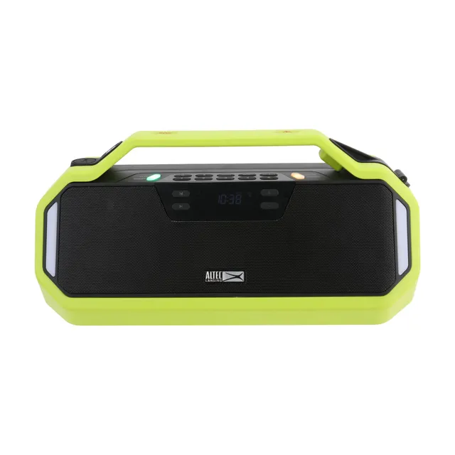 Altec Lansing Stormchaser enceinte Bluetooth Verte solaire