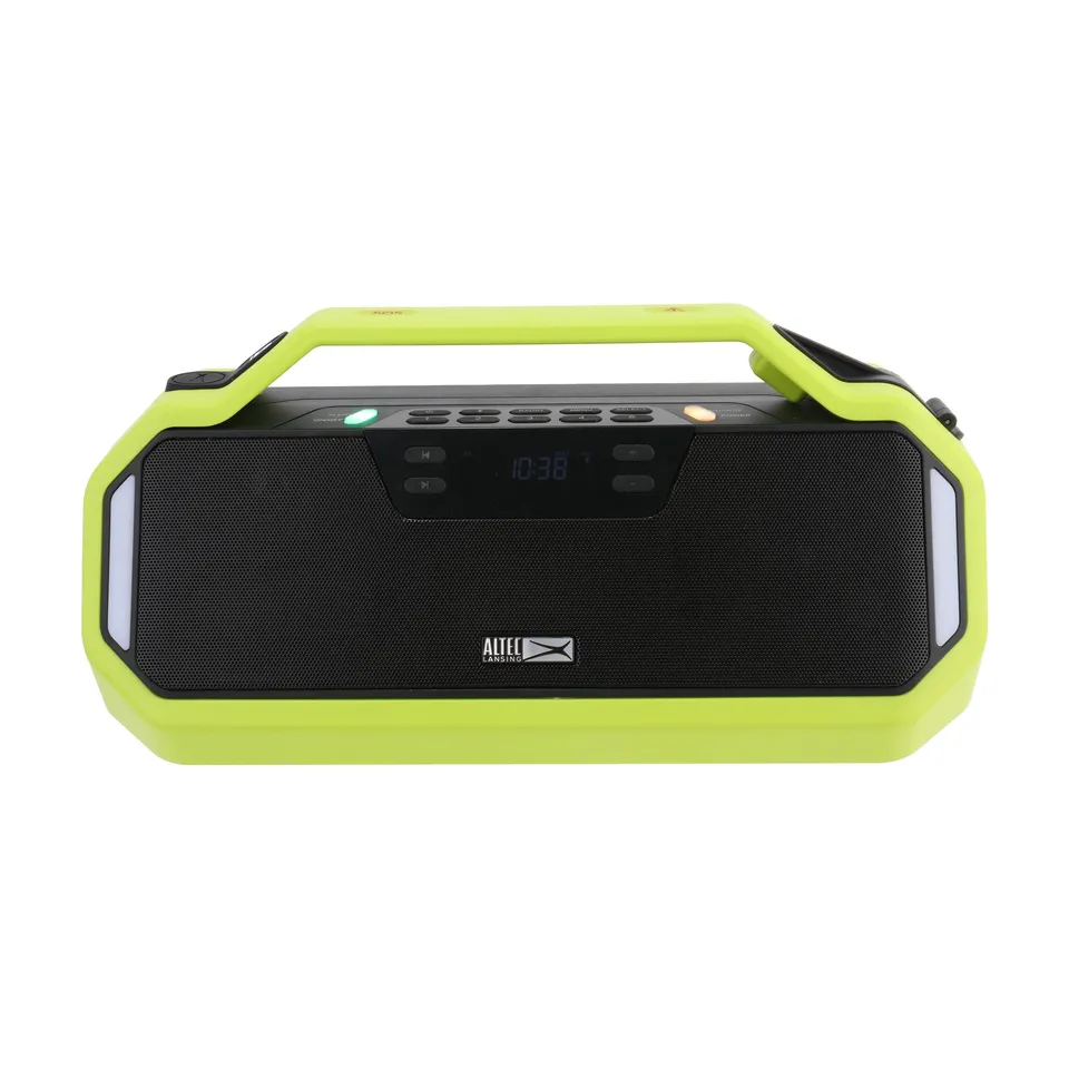 Altec Lansing Stormchaser enceinte Bluetooth Verte solaire