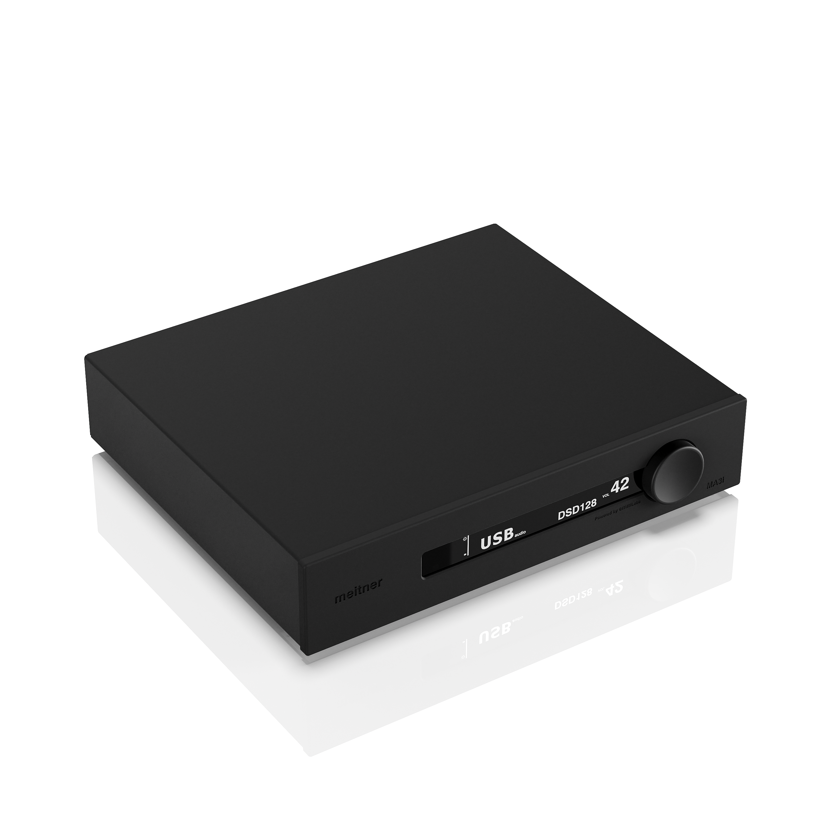 Meitner MA3i Convertisseur DAC Streaming Noir DSD128