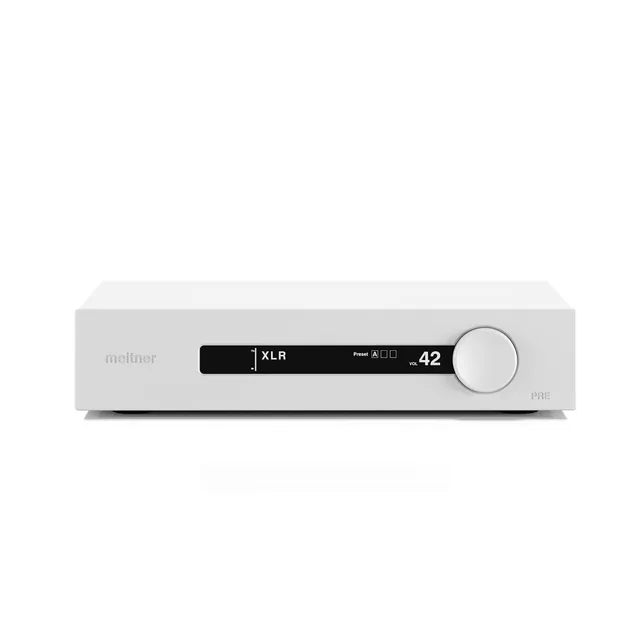 Meitner PRE SE préampli stéréo Silver Edition argent