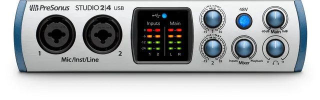 Studio One Studio 24 carte son USB-C 2x2 192 kHz
