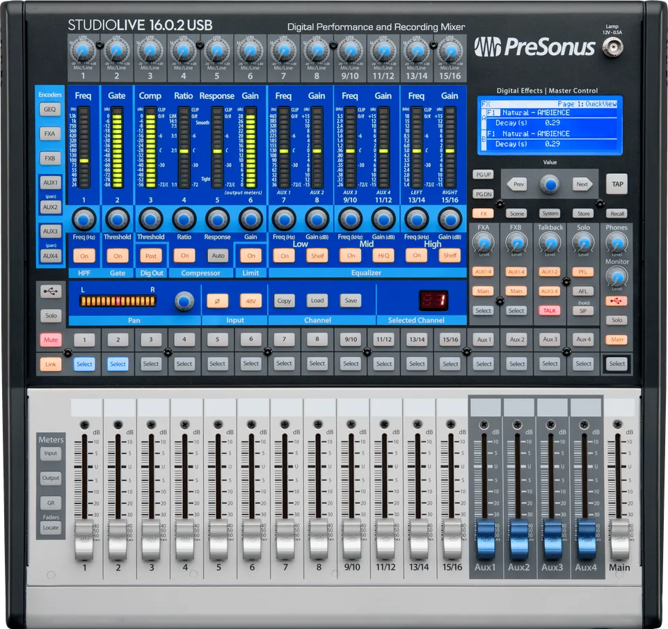 Studio One StudioLive 16.0.2 USB Console numérique 16 canaux