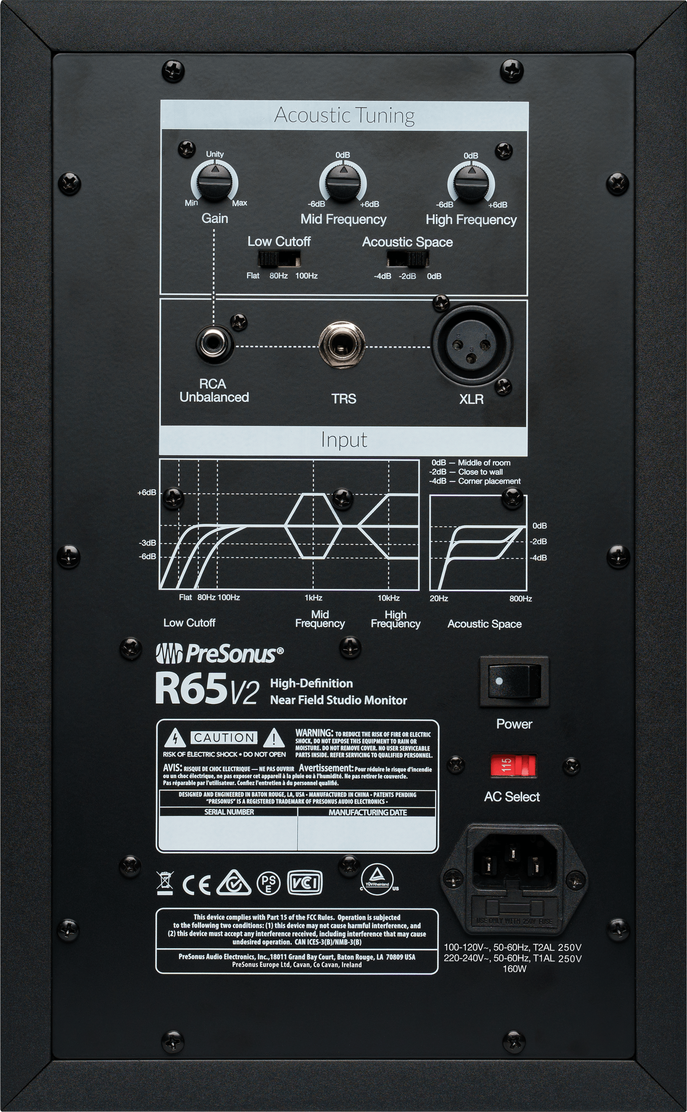 Studio One R65 V2 enceinte monitoring 6,5" AMT