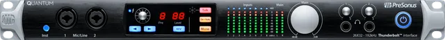 Studio One Quantum interface audio Thunderbolt 26x32 192 kHz
