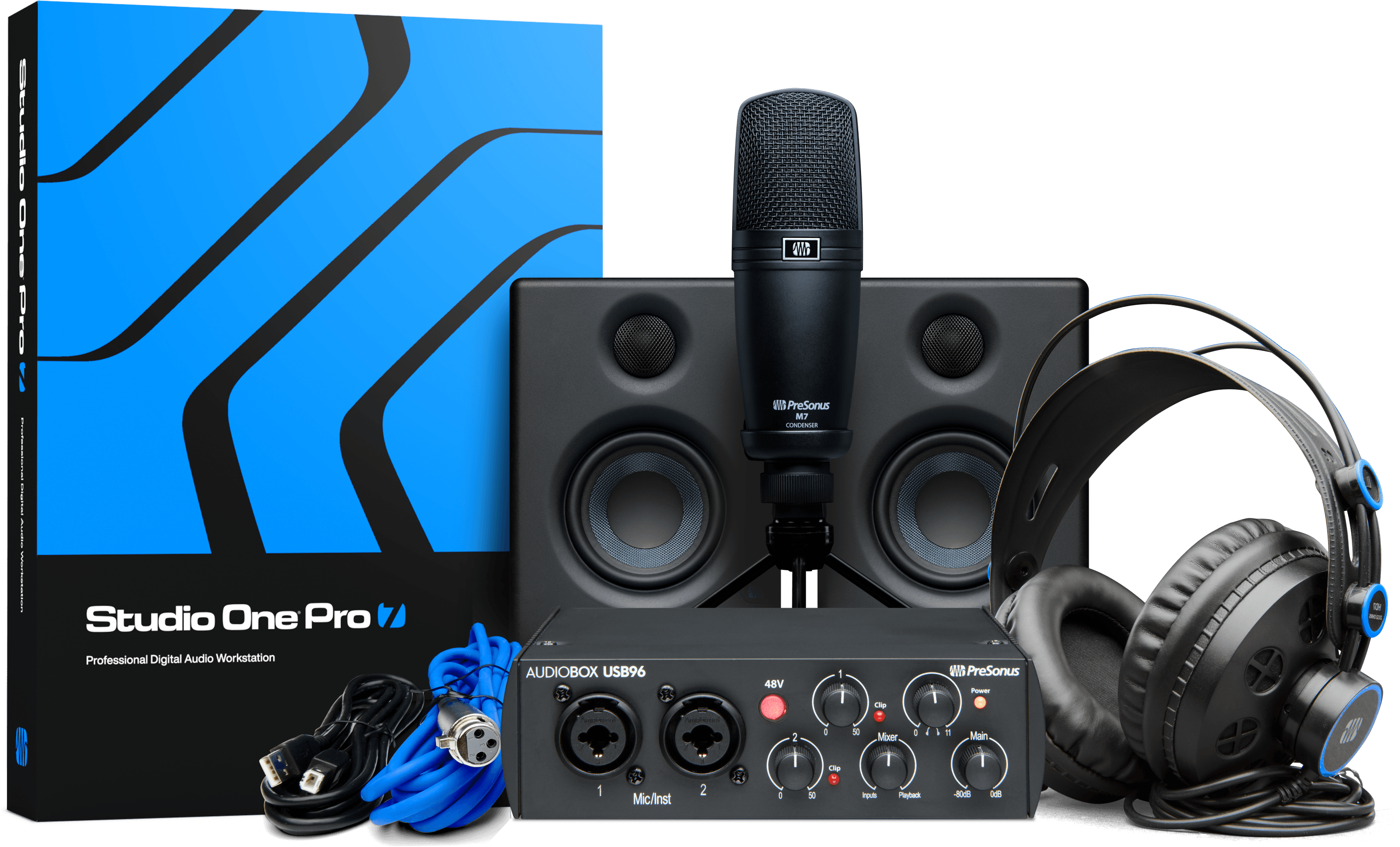 Studio One AudioBox 96 Studio Ultimate Bundle interface + pack studio