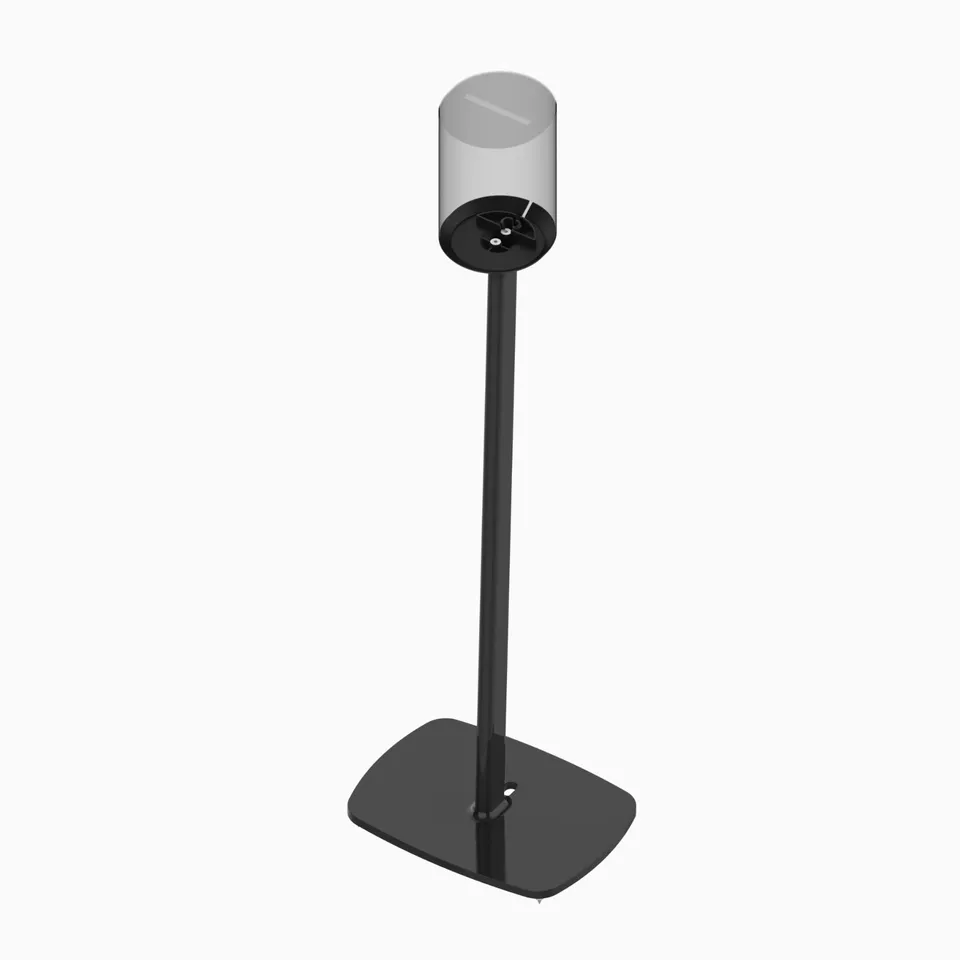 Flexson Era 100 pied enceinte noir câble inclus