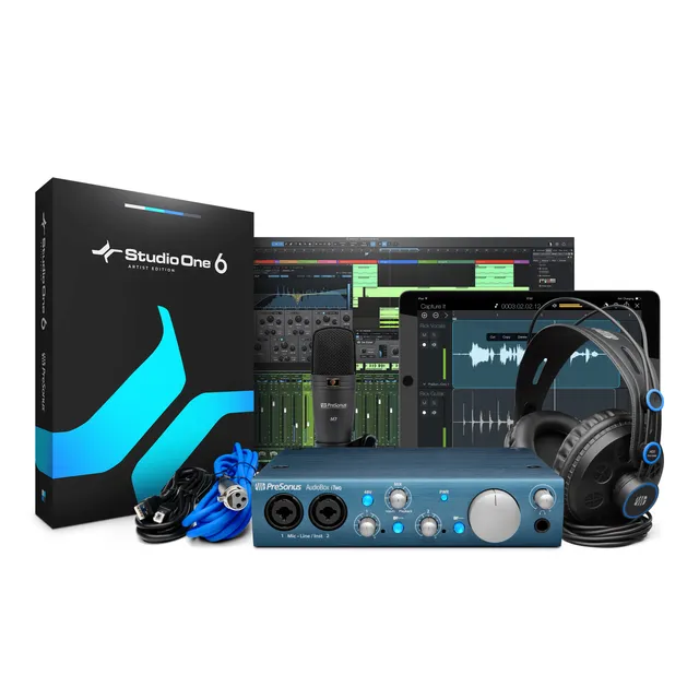 Studio One AudioBox iTwo Studio Pack studio micro casque
