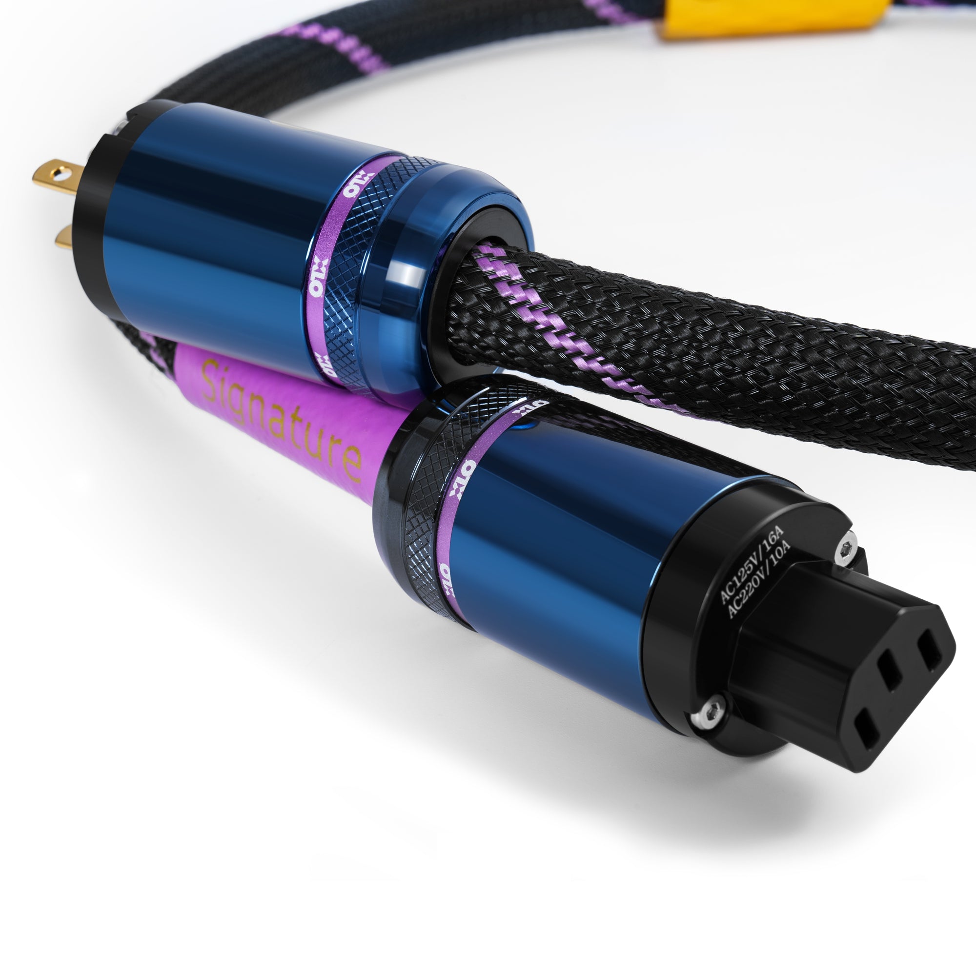 XLO Signature S35 câble secteur 1,8 m EU IEC C15 argent