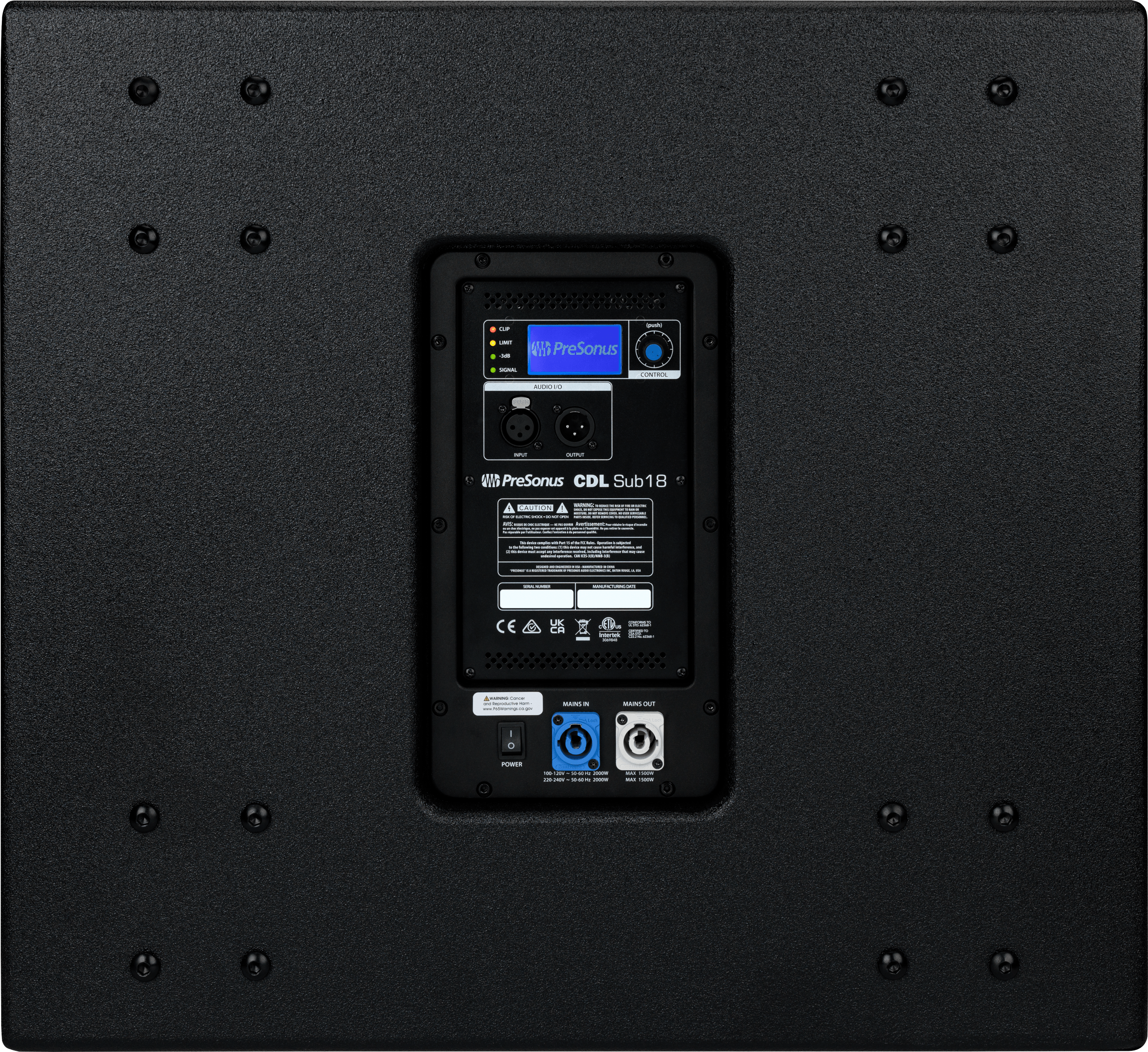 Studio One CDL Sub18 caisson actif 18" 2000W