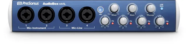 Studio One AudioBox 44VSL Interface audio USB 4x4 24/96