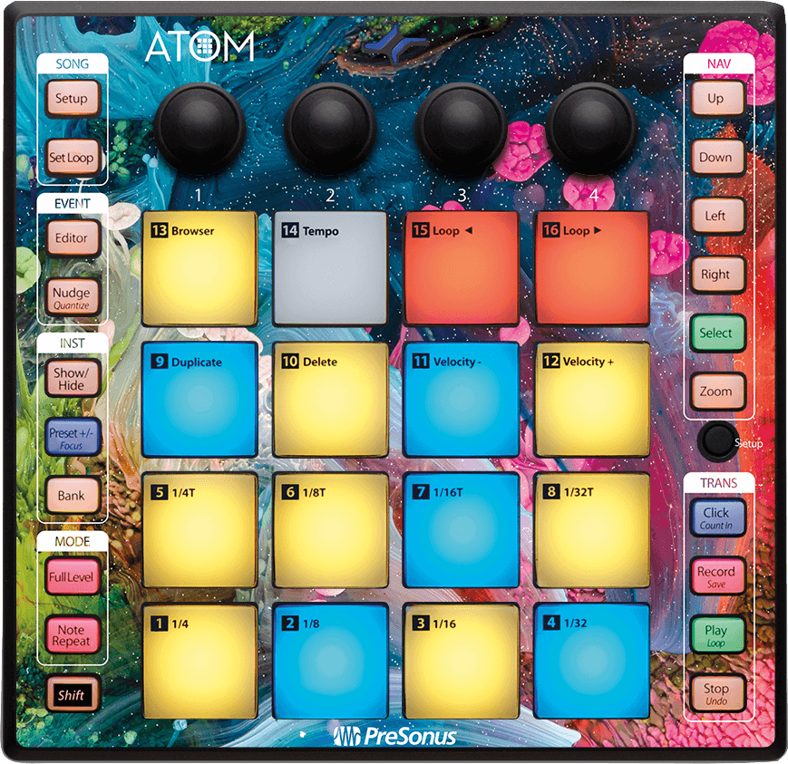 Studio One ATOM Skins vinyle adhésif gris