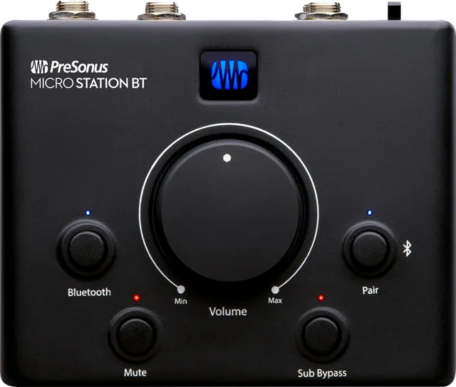 Studio One MicroStation-BT controleur monitoring Bluetooth
