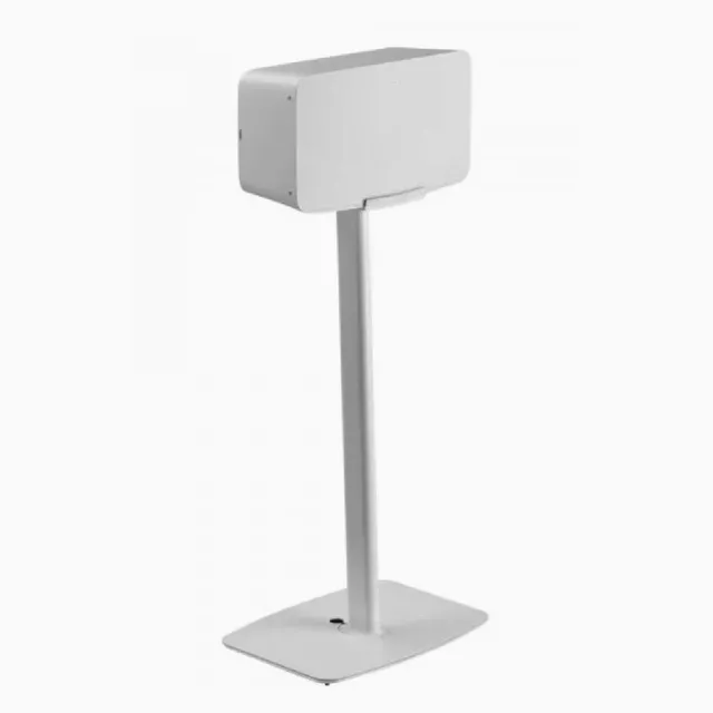 Flexson Five pied enceinte blanc hauteur écoute