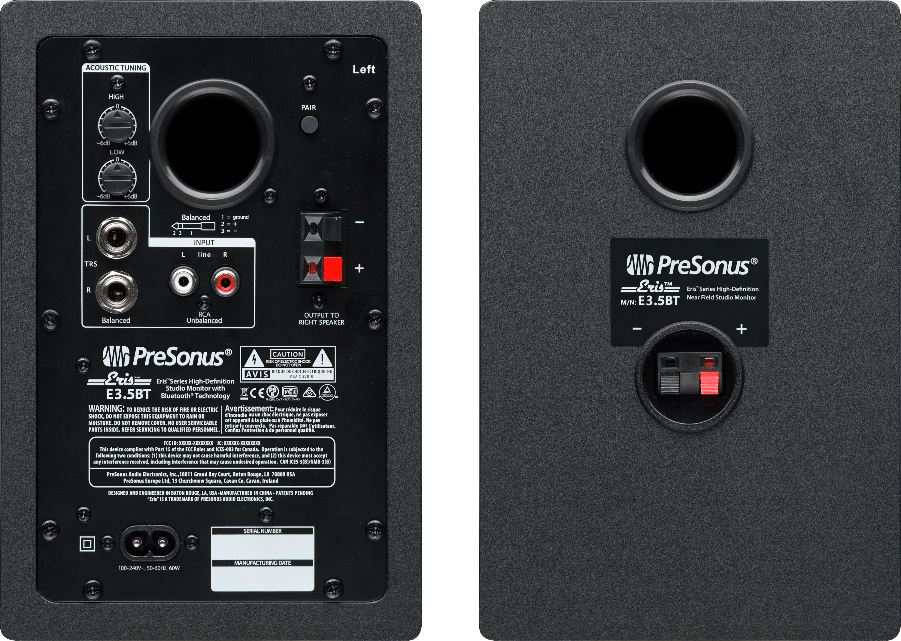Studio One Eris E3.5 BT enceinte monitoring Bluetooth active 50W
