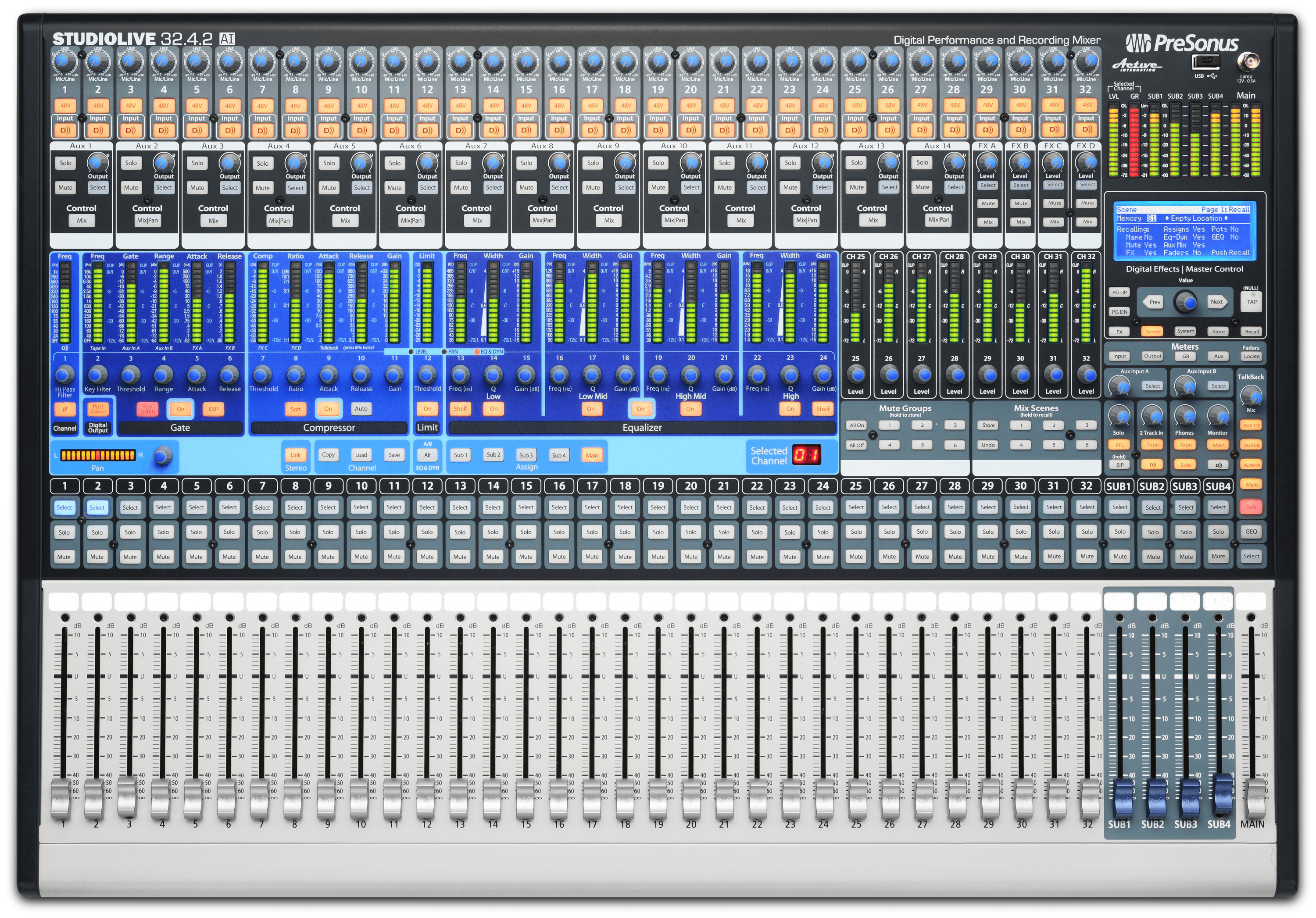 Studio One StudioLive 32.4.2AI console mixage 32 voies