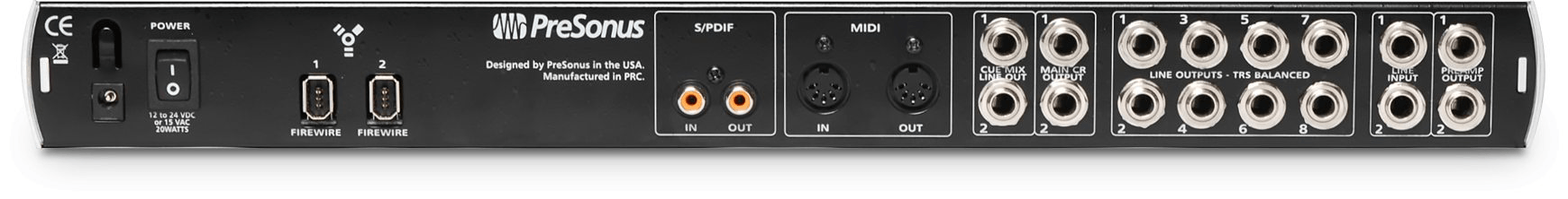 PreSonus FP10 interface FireWire 8 préamplis