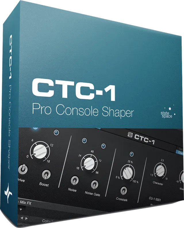 Studio One CTC-1 Pro Console Shaper plugin émulation console