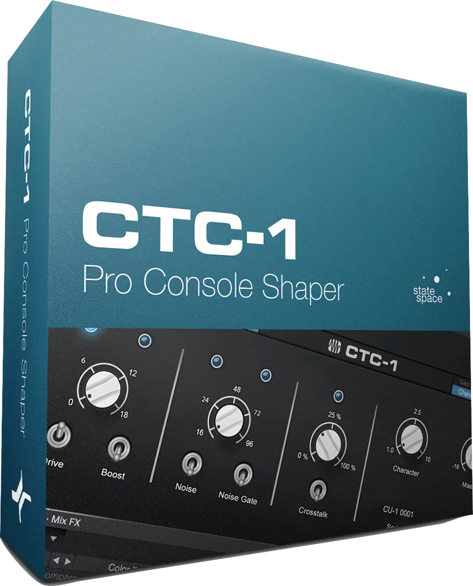 Studio One CTC-1 Pro Console Shaper plugin émulation console