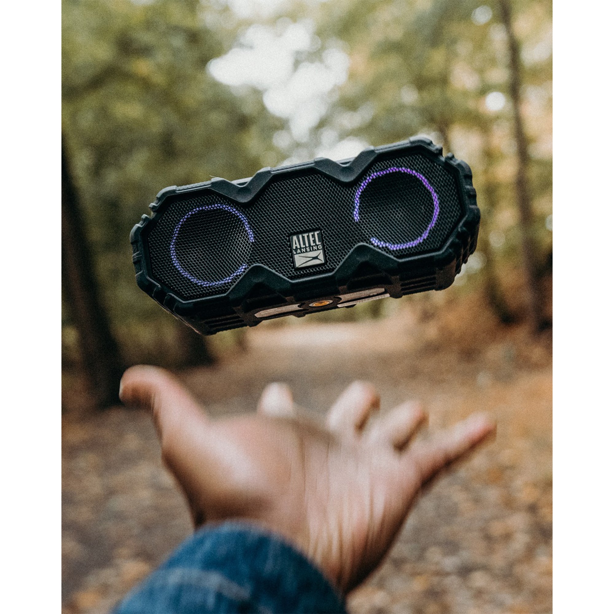 Altec Mini LifeJacket Jolt enceinte bluetooth noire LED 16h
