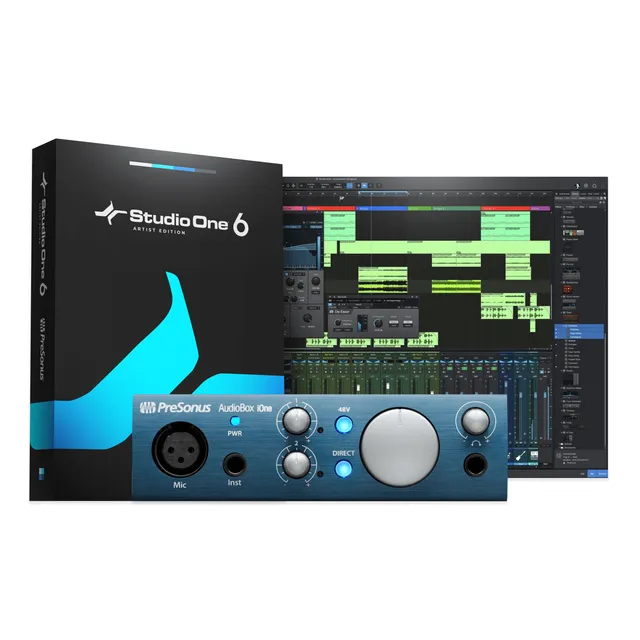 Studio One AudioBox iOne carte son USB micro guitare 24 bits