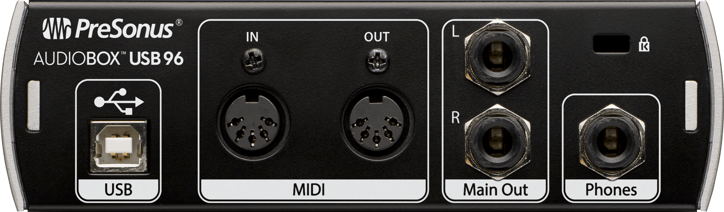 Studio One AudioBox USB 96 Interface audio USB noire 24/96