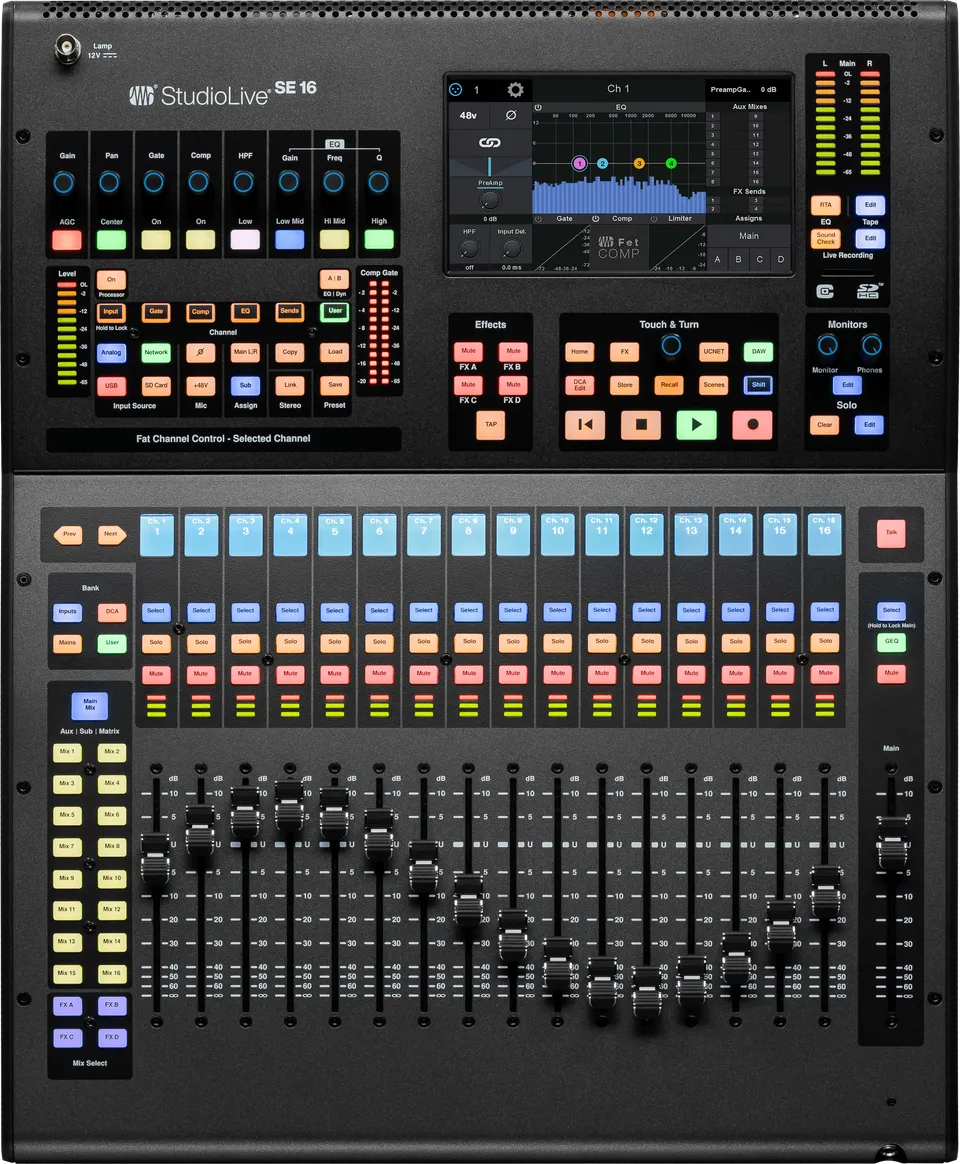 Studio One StudioLive SE 16 Console mixage numérique 16 voies