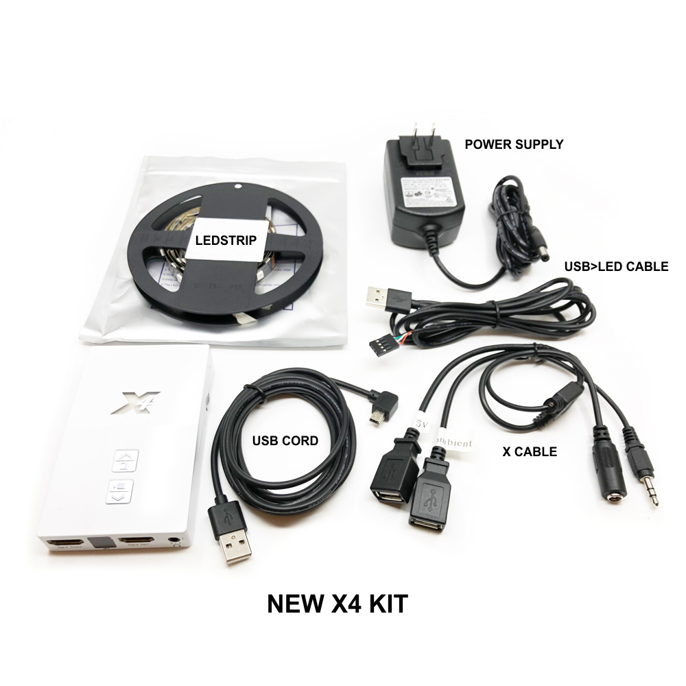 HD Fury Ambient Leds bandeau LED TV Diva X4 5V