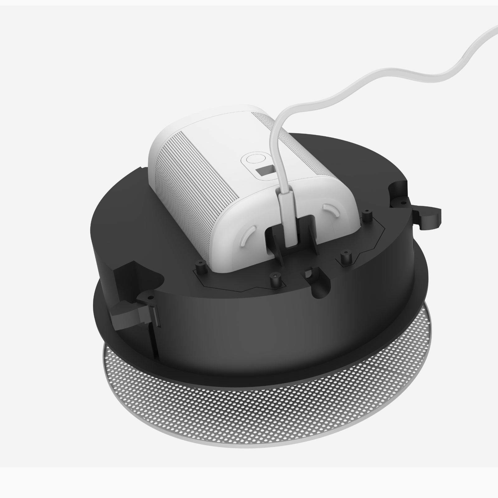 Flexson Ceiling Mounts Sonos Era 100 support plafond encastrable