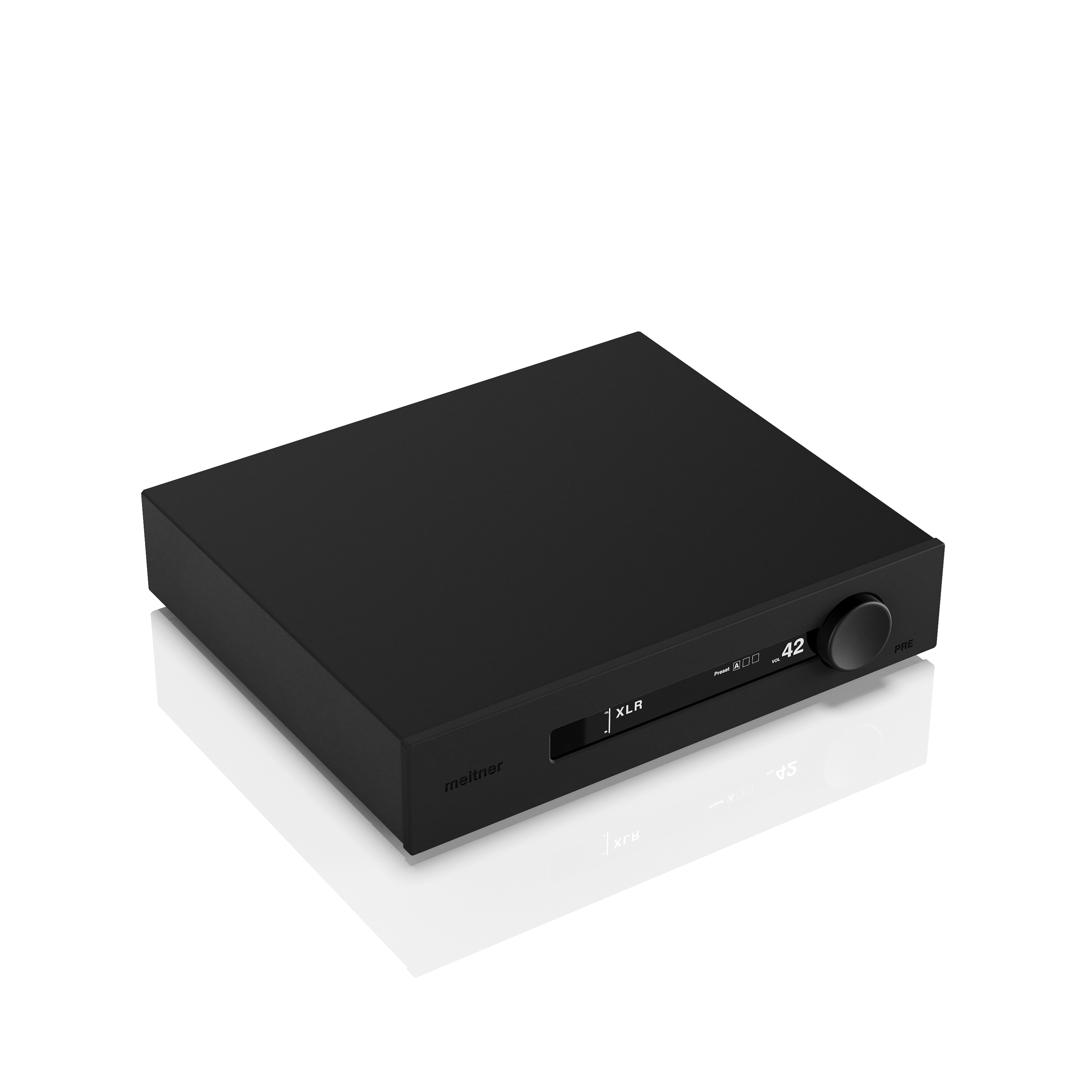 Meitner PRE préampli stéréo argent XLR RCA classe A