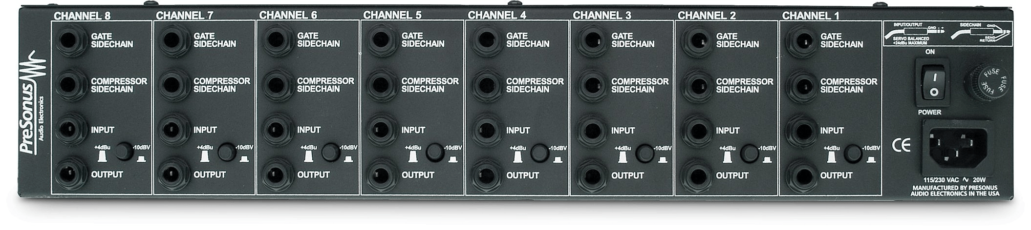 Studio One ACP88 compresseur analogique 8 canaux