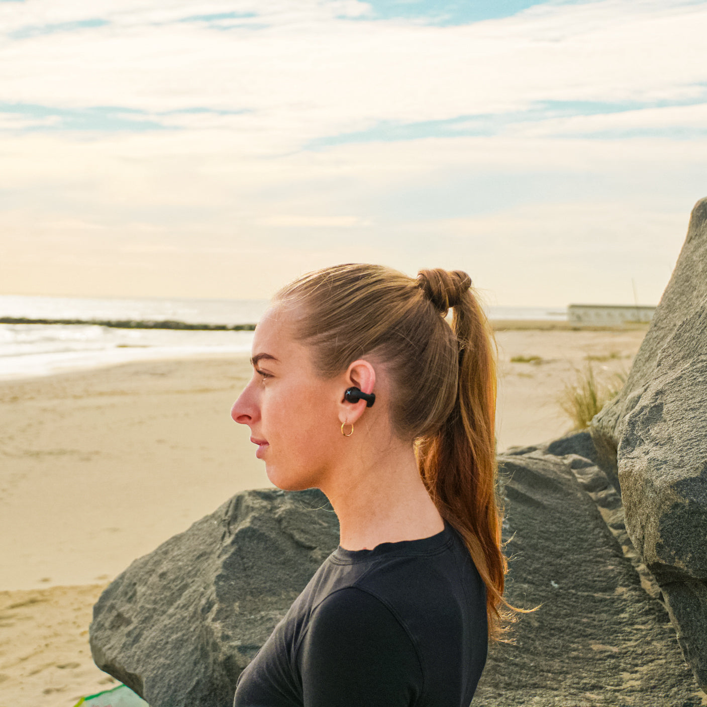 Altec Lansing CLIP écouteurs OWS noirs 24h