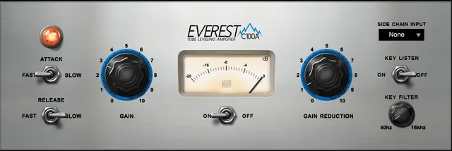 Studio One Fat Channel Everest C100A plug-in compresseur doux