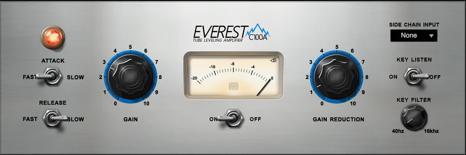 Studio One Fat Channel Everest C100A plug-in compresseur doux