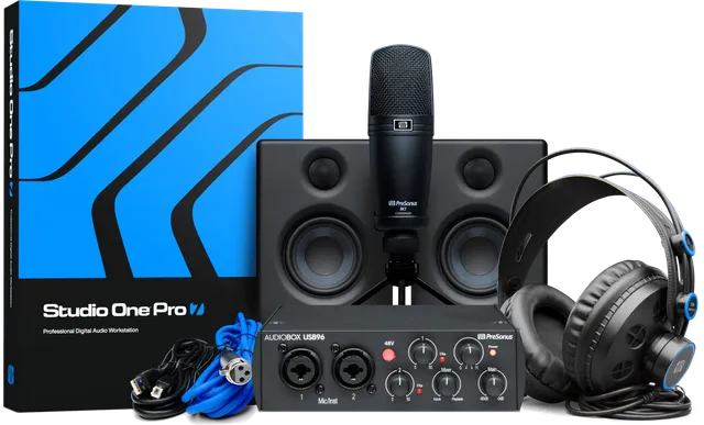 Studio One AudioBox 96 Studio Ultimate Bundle interface + pack studio