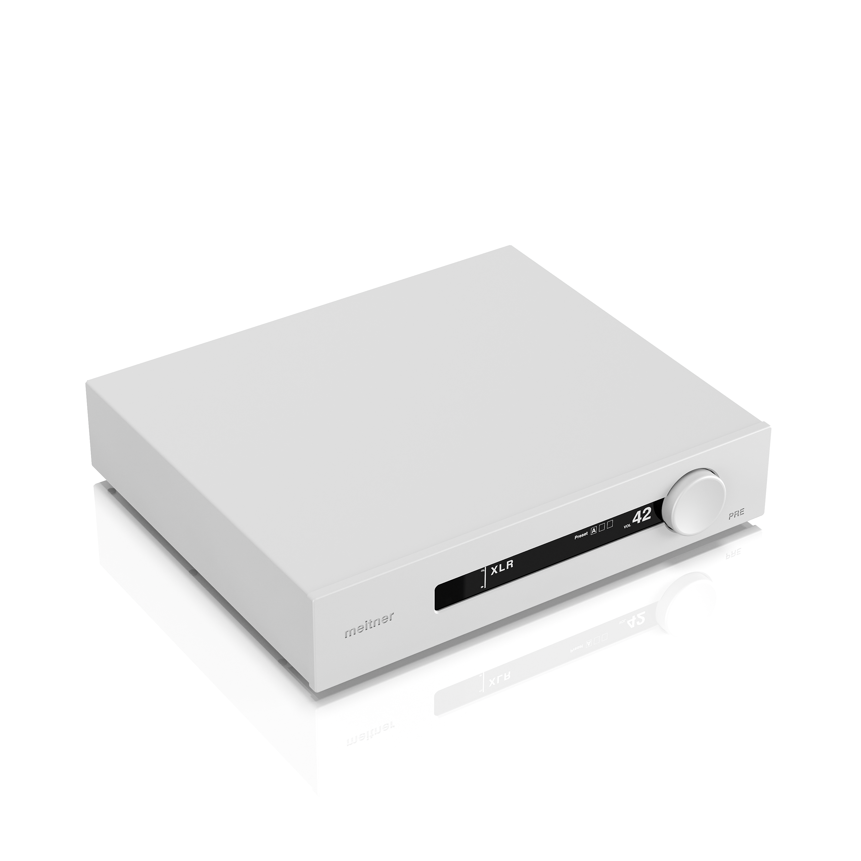 Meitner PRE SE préampli stéréo Silver Edition argent