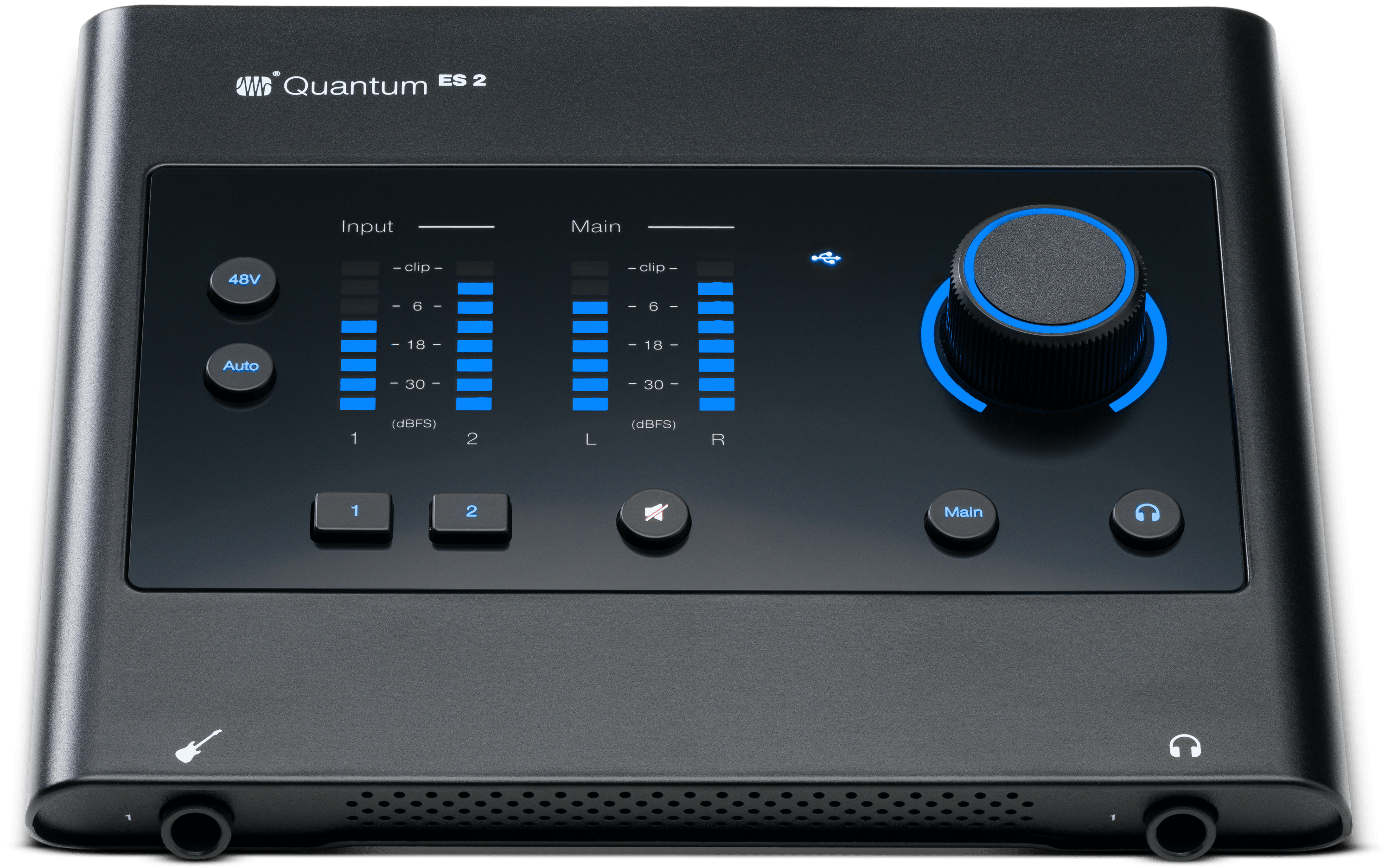 Studio One Quantum ES 2 interface audio USB-C 2 voies Auto Gain