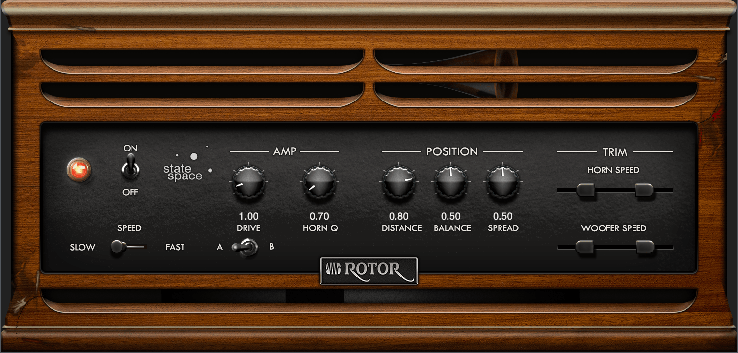 Studio One Rotor plugin effet rotatif VST3 AAX AU